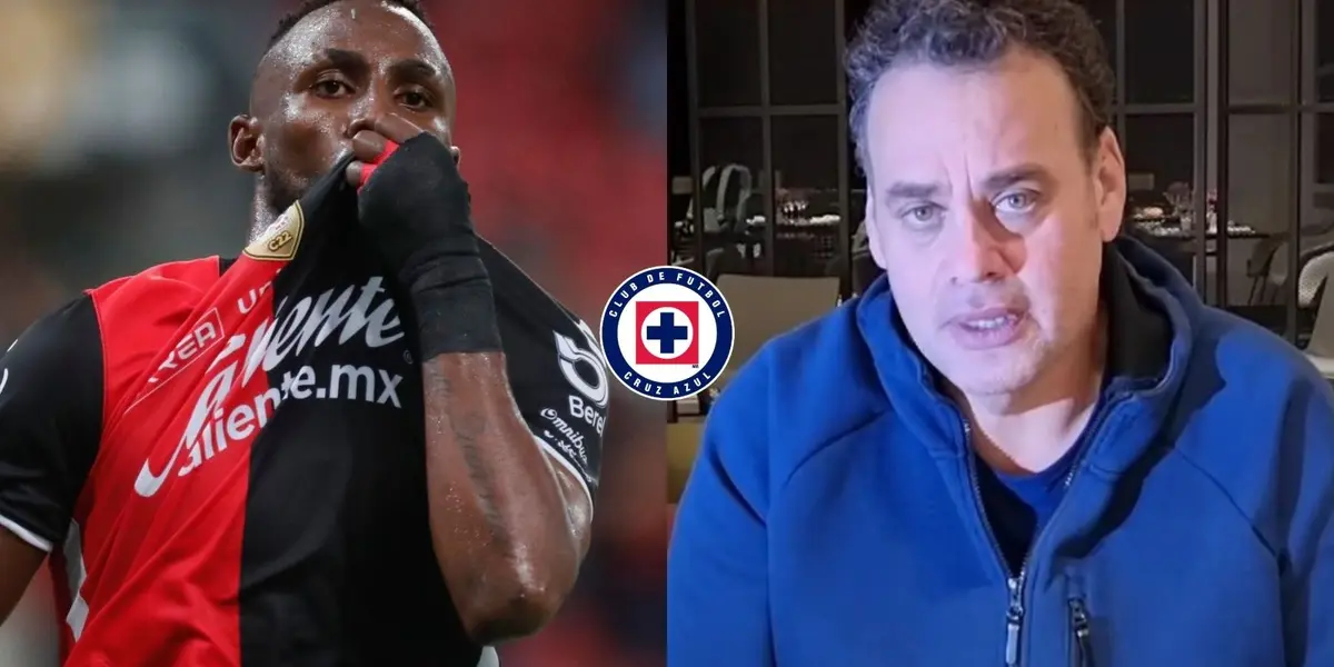 El delantero colombiano podría llegar a La Máquina Celeste por una suma muy grade de dinero.