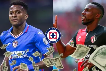 El delantero del Atlas podría ganar lo mismo que Michael Estrada en La Máquina Celeste.