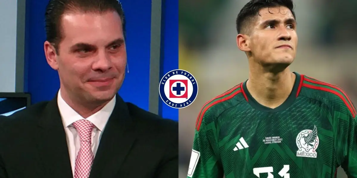 El Deus le dio con todo al Brujo en plena transmisión del juego ante Surinam.