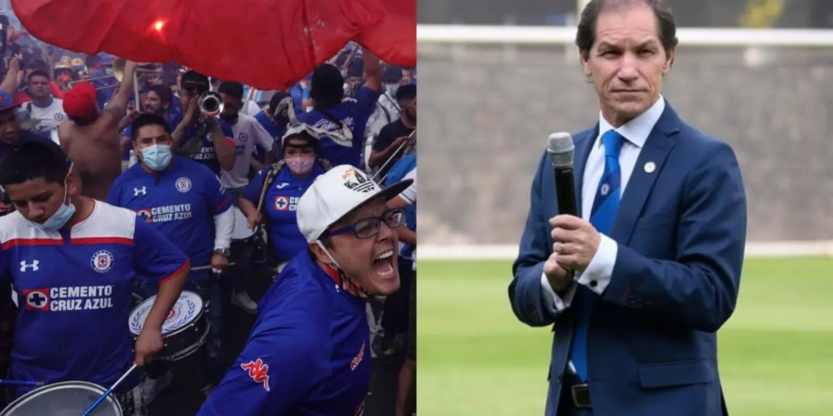 El director deportivo de Cruz Azul no hace un buen trabajo
