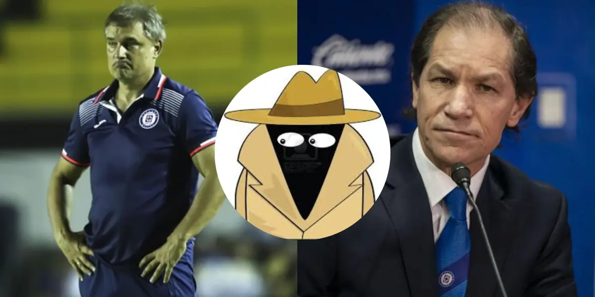 El director deportivo de Cruz Azul quiere saber lo que pasa en el vestidor