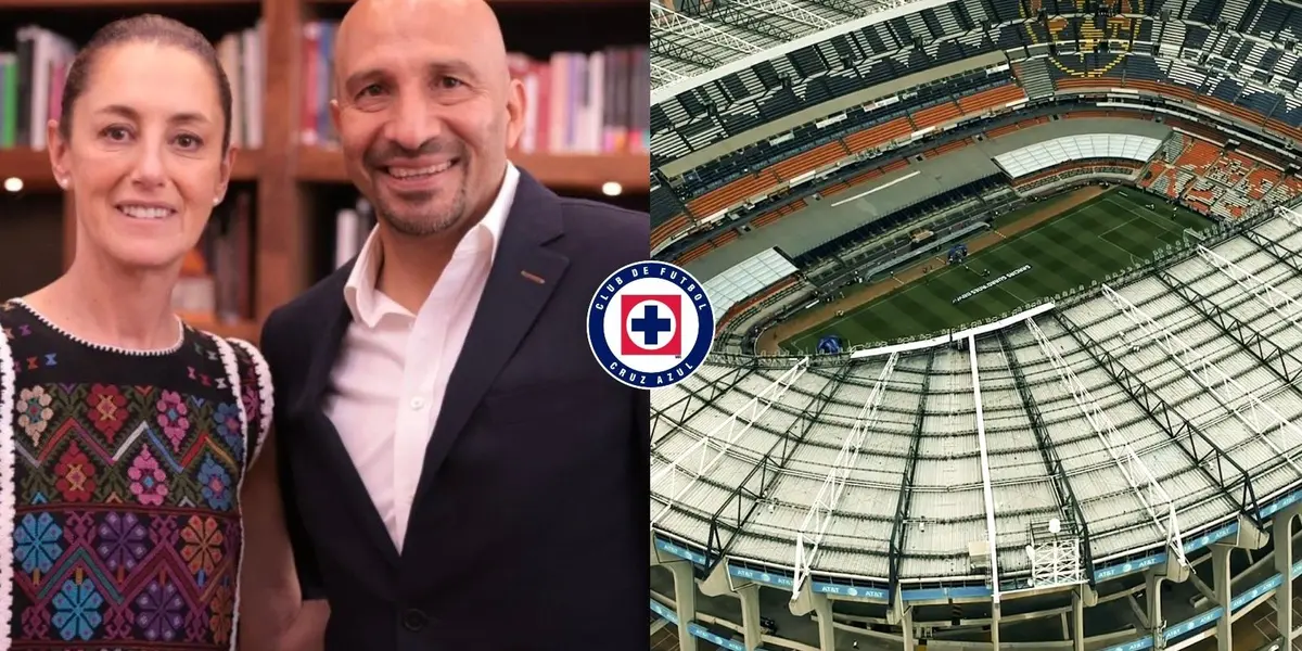 El Director Deportivo de La Máquina Celeste habló con la Jefa de Gobierno de la CDMX.