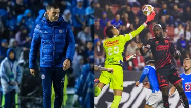 El DT de Cruz Azul Martín Anselmi estaría preocupado de cara a la vuelta vs Tijuana | Foto: MexSport