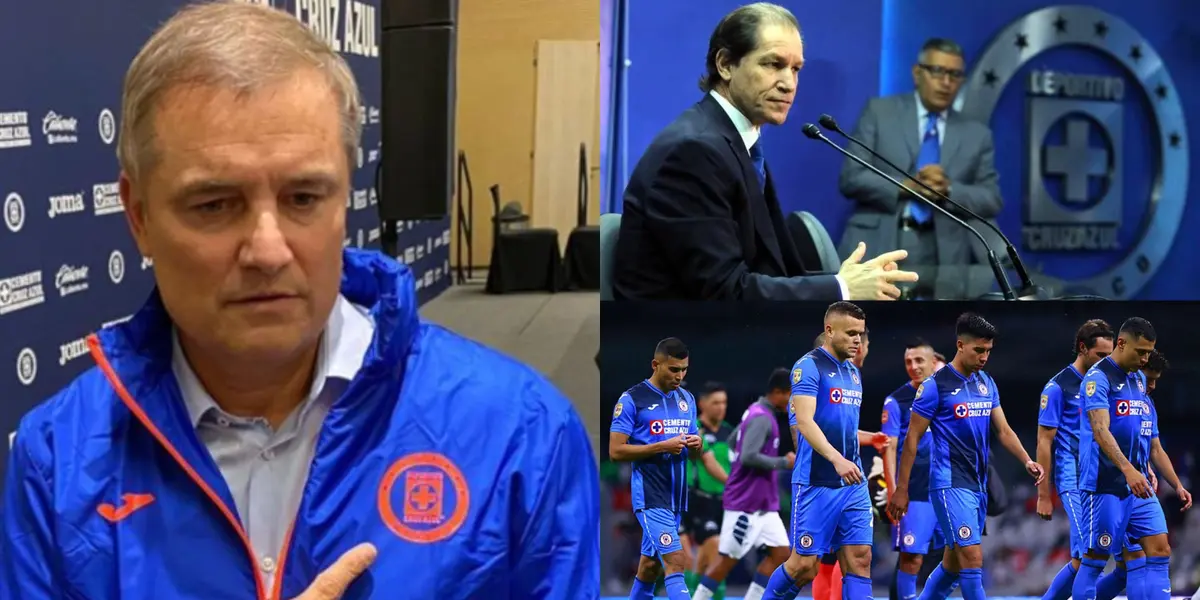 El entrenador de Cruz Azul dejó claro quién manda