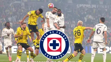 El equipo del Dortmund enfrentando al Real Madrid en la final/La Máquina Celeste
