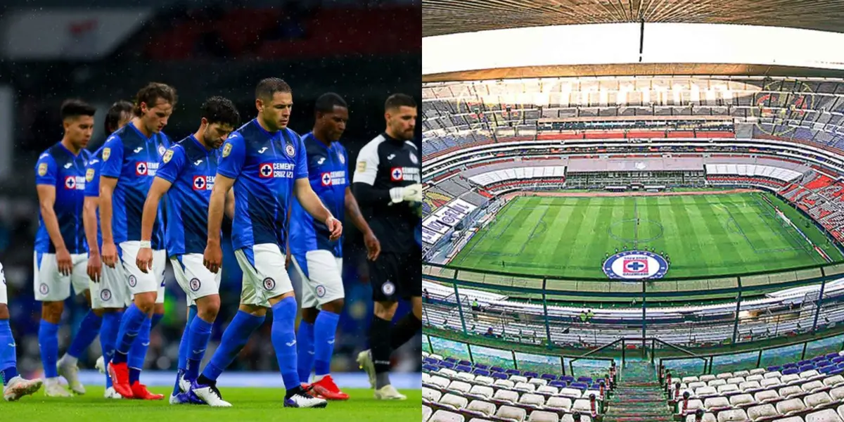 El Estadio Azteca es clausurado y Cruz Azul se queda sin cancha