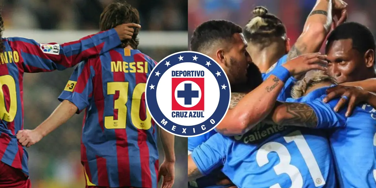 El ex crack del Barcelona puede regresar al fútbol mexicano para jugar con Cruz Azul.