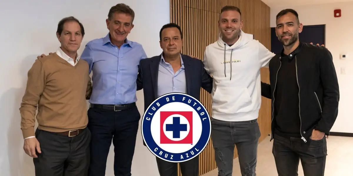 El ex jugador de Cruz Azul estuvo en la firma del nuevo jugador de la Máquina