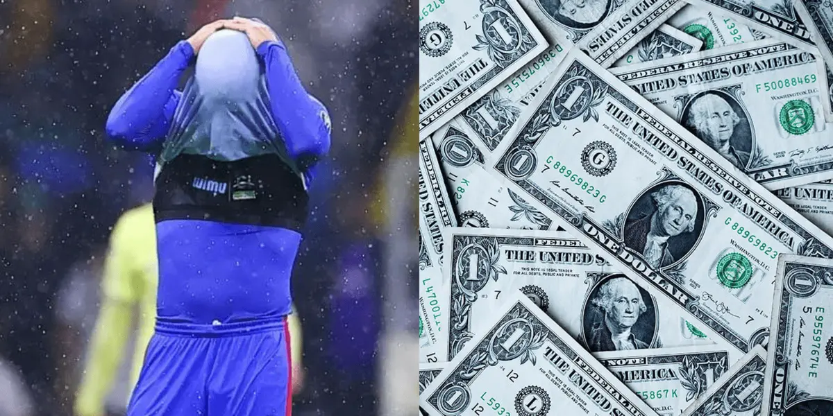 El futbolista que pese a brillar contra el Real Madrid terminó fracasando en Cruz Azul y ahora ganaría mil pesos por partido