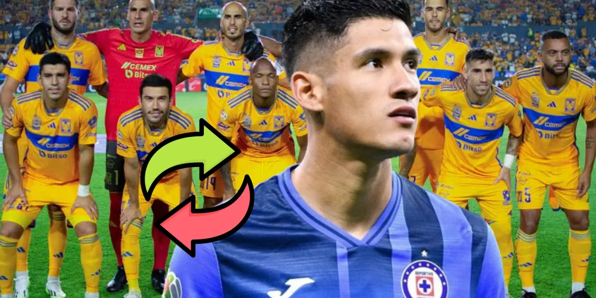 El intercambio que podría darse entre Cruz Azul y Tigres