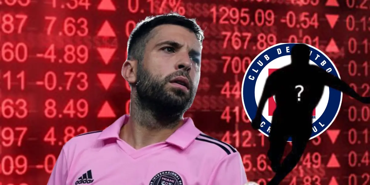 El jugador de Cruz Azul, que vale más que Jordi Alba