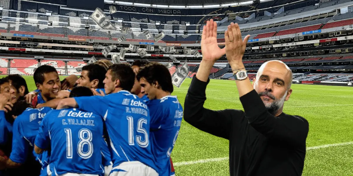 El jugador que anotó tres goles con la playera de Cruz Azul y tiene el respeto de Pep Guardiola ahora ganaría 50 millones