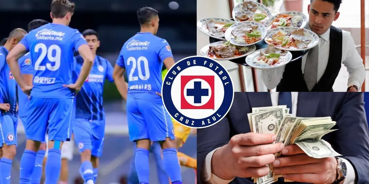 El jugador que en Cruz Azul ganaba 240 millones de pesos pero ahora es mesero