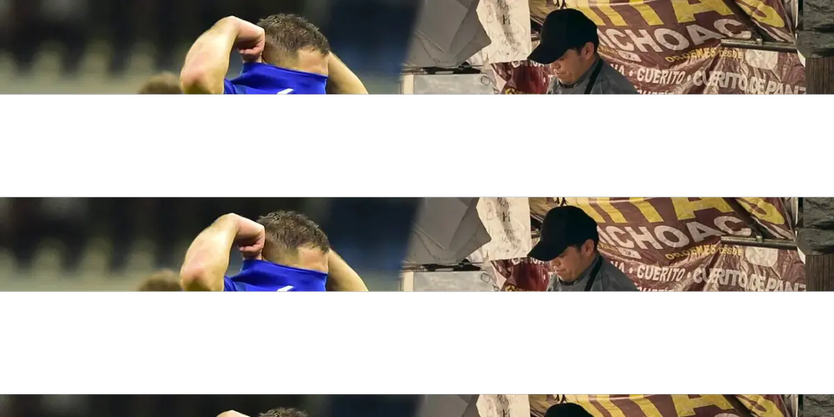 El jugador que llegó a Cruz Azul y pintada para crack, pero fracasó, actualmente vende carnitas