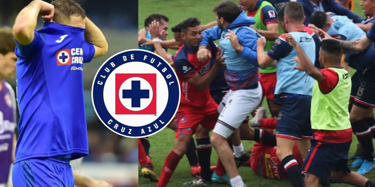 El jugador que se fue a los golpes con el entrenador de Cruz Azul ahora tendría el peor de los karmas