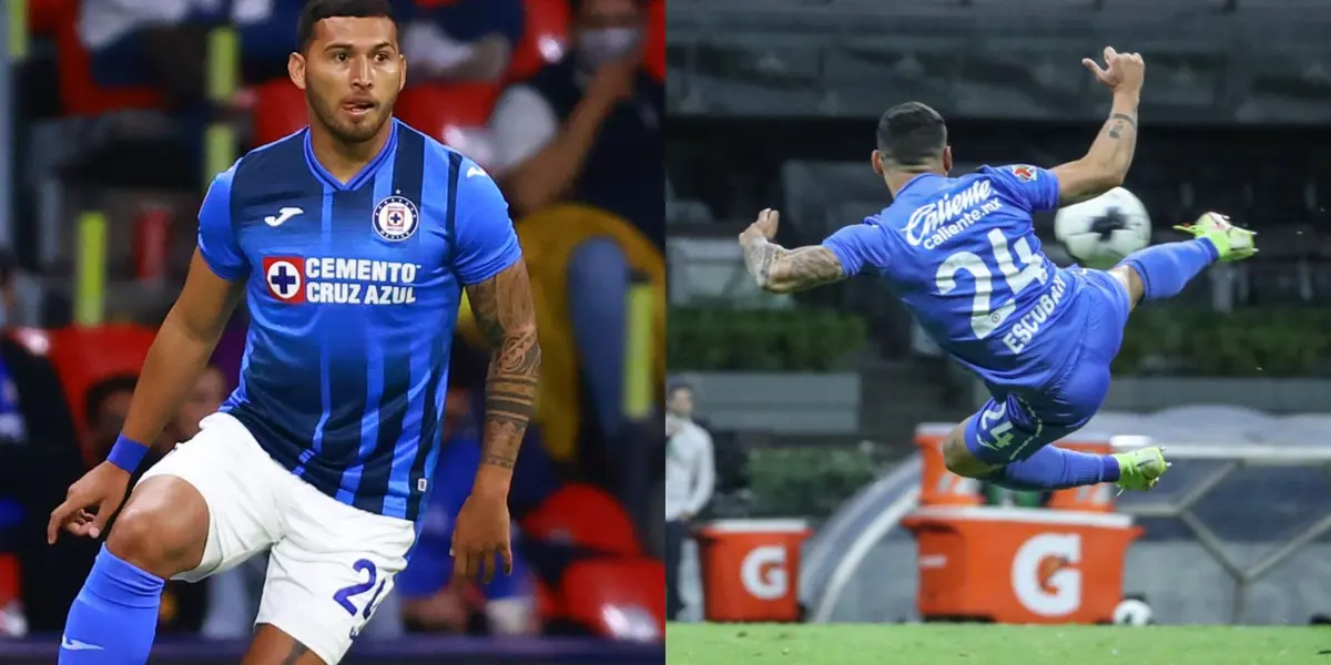 El lateral de Cruz Azul se llevó el premio a mejor gol del año