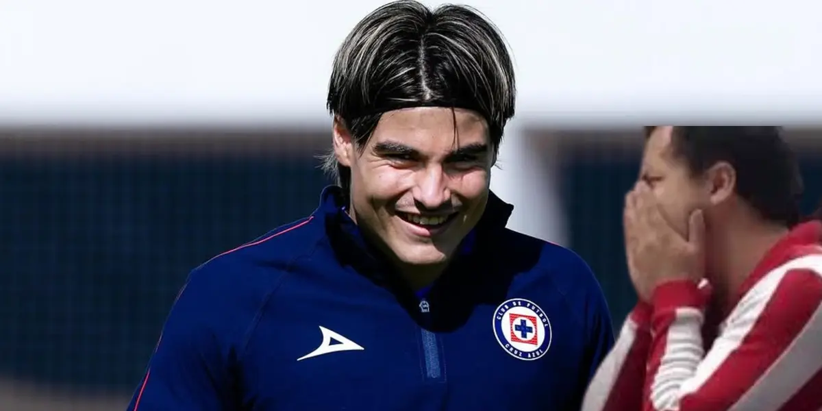 El primer entrenamiento de Luka Romero con Cruz Azul - Foto: Captura de pantalla