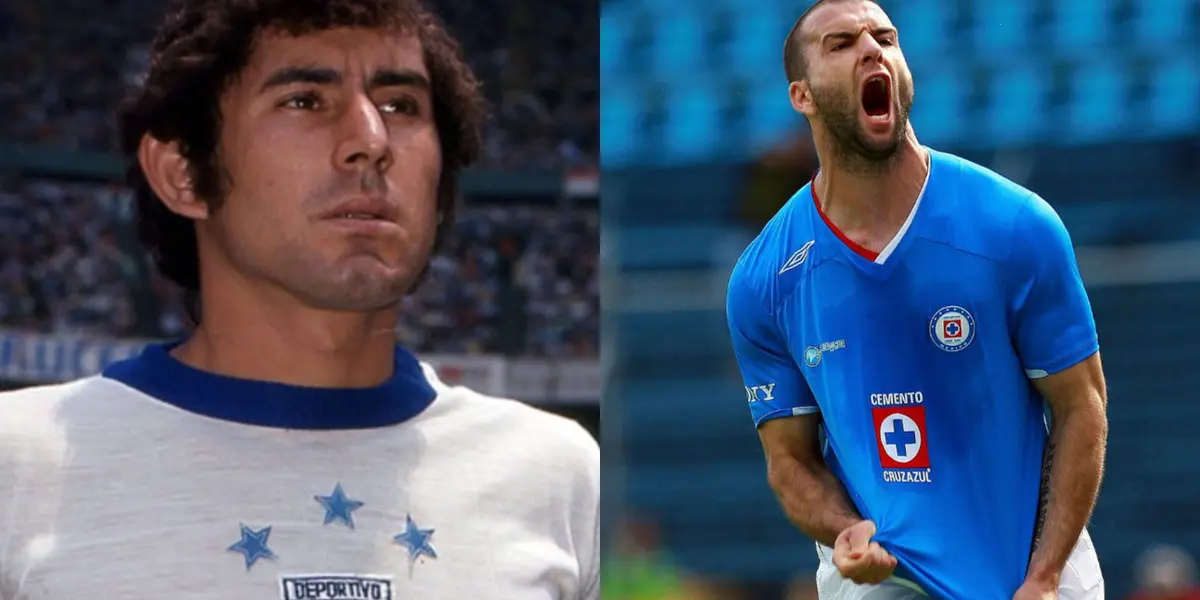 Eladio Vera y Emanuel Villa, goleadores en Cruz Azul.