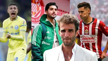 Emilio Lara y Chiquete Orozco con Iván Alonso en Cruz Azul/ Foto: Futbol Total