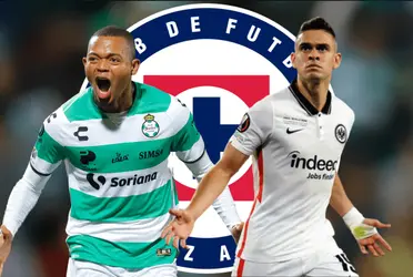 En plena conferencia de prensa de Santos Laguna, Harold Preciado fue abordado acerca del tema de Santos Borré