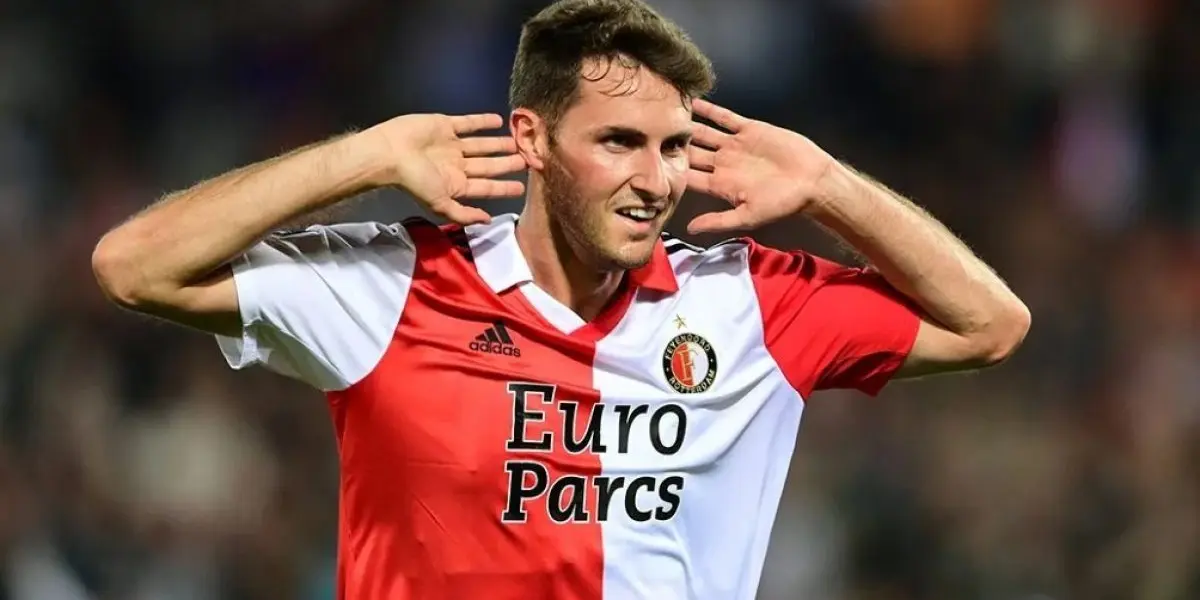 En una entrevista, el delantero del Feyenoord fue comparado con el atacante del Manchester City.