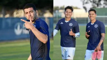 Entrenamientos en Cruz Azul.