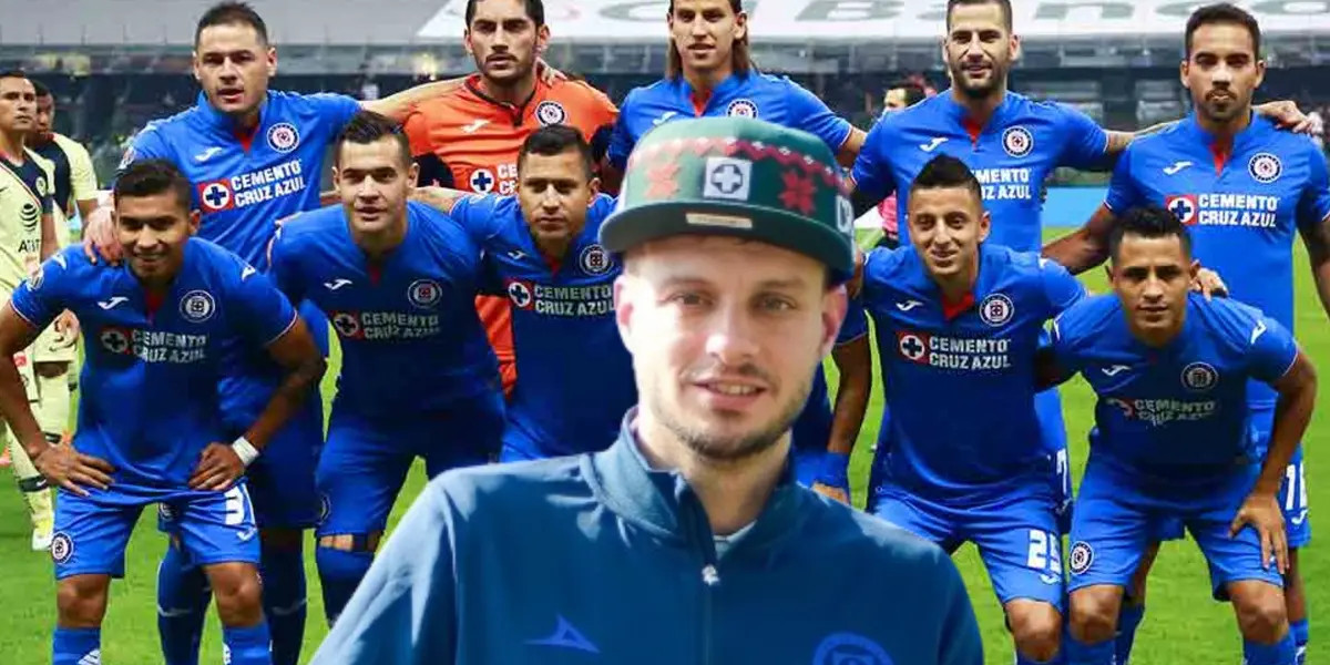 Equipo de Cruz Azul 2019 y Martín Anselmi/ Foto: Fútbol Total