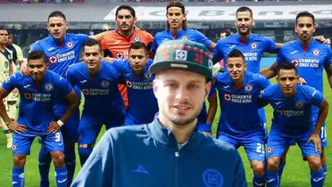Equipo de Cruz Azul 2019 y Martín Anselmi/ Foto: Fútbol Total