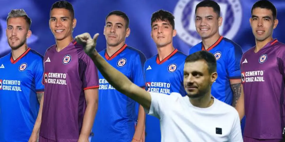 Equipo de Cruz Azul 2024 con Martín Anselmi/ Foto: El Universal