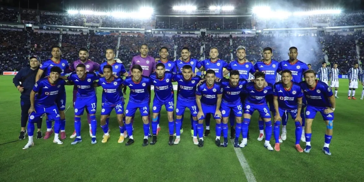 Equipo de Cruz Azul, foto oficial 2024