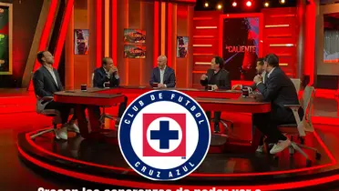 Equipo de en Caliente TV Azteca/FOTO La Máquina Celeste