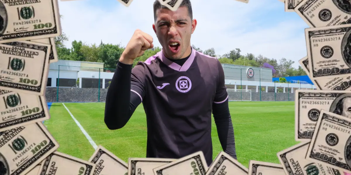 Erik Lira con Cruz Azul - Foto: Esto