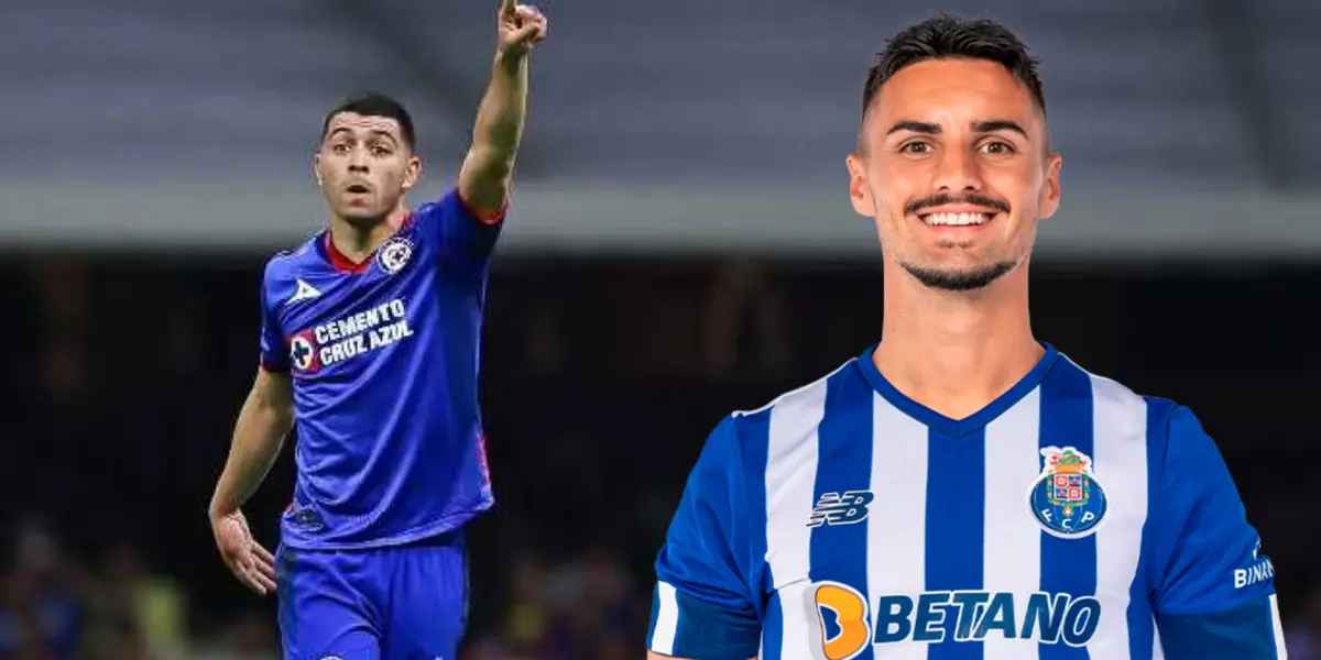 Erik Lira con cruz Azul - foto: Imago