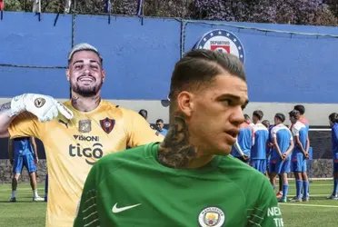 Este portero vaya que tiene mucha similitud física con el portero del Manchester City, sin dudas, ahora esperamos que salga con calidad.