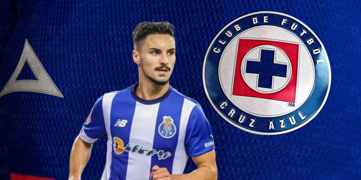 Eustaquio con la jersey de Cruz Azul/La Máquina Celeste