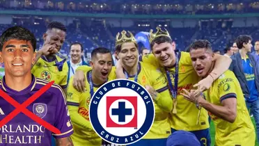 Facundo Torres con jugadores de América/FOTO: el financiero