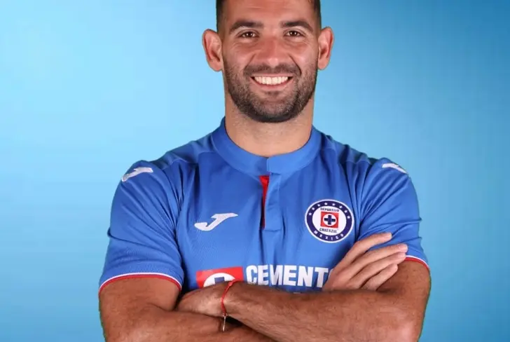 Martín Cauteruccio con Cruz Azul - Foto: Facebook