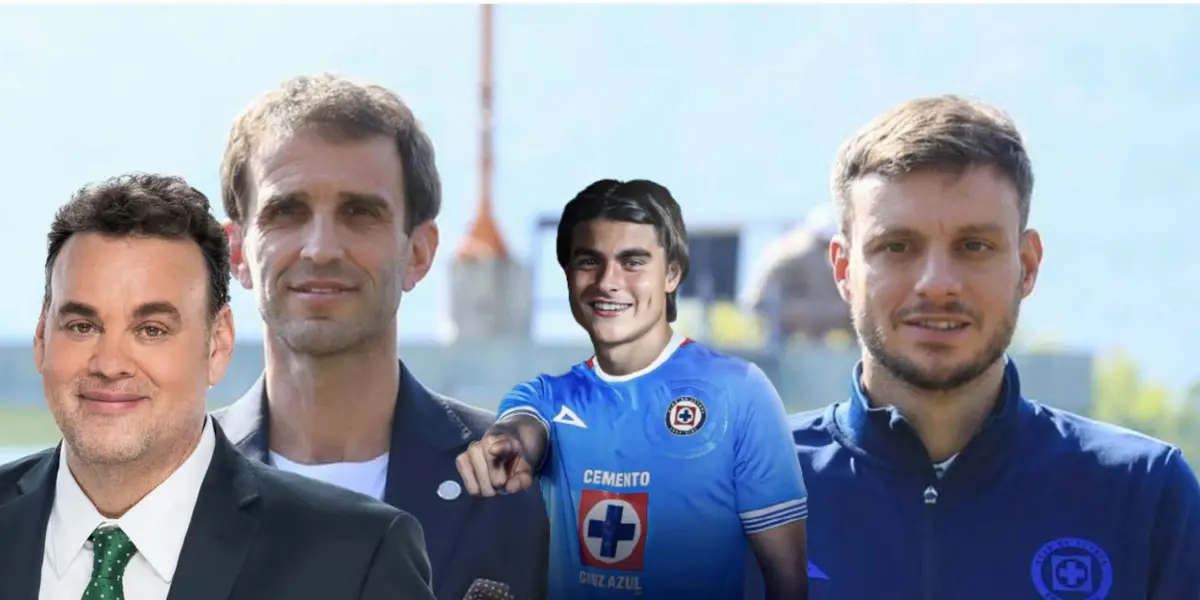 Faitelson con Luka, Alonso y Anselmi/FOTO: Mexsport