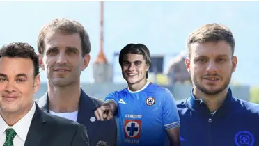 Faitelson con Luka, Alonso y Anselmi/FOTO: Mexsport