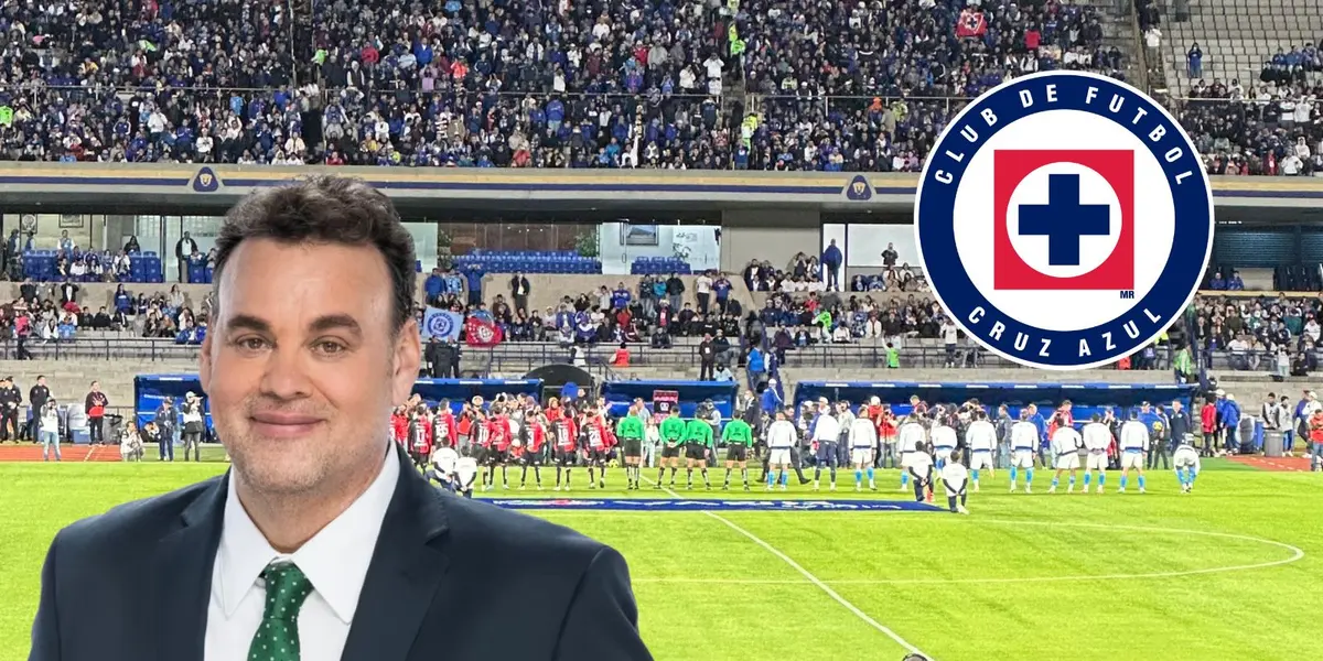 Faitelson y Cruz Azul en CU/FOTO: X