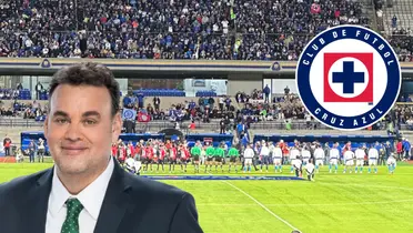 Faitelson y Cruz Azul en CU/FOTO: X