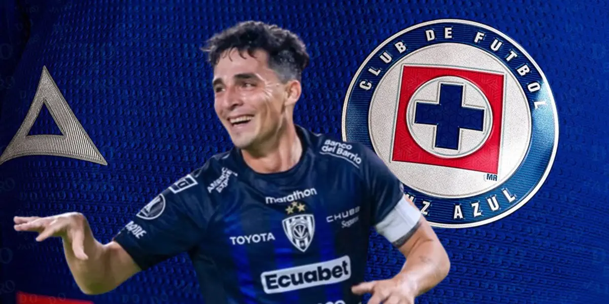 Faravelli y la jersey de Cruz Azul/FOTO La Máquina Celeste