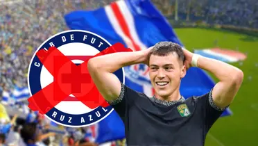 Federico Viñas durante un partido de Liga MX con la camiseta del León