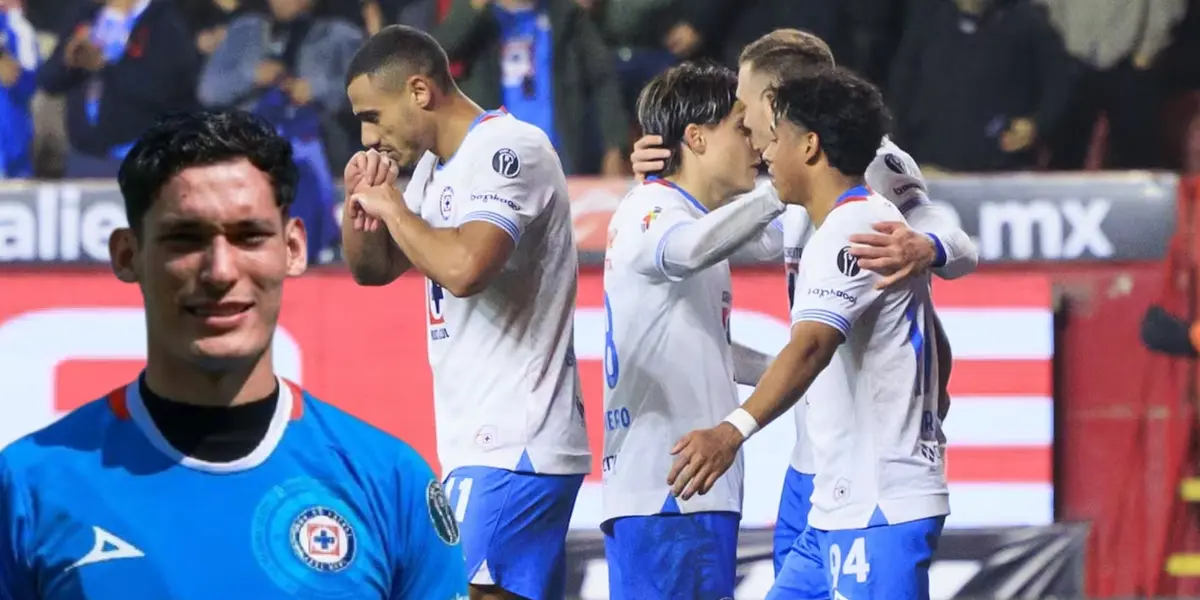 Festejo de gol en Cruz Azul - Foto: Mexsport