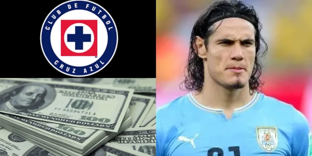 Fueron 6 millones de dólares pagó América por "Cabecita" y tal parece que Cruz Azul puede con Cavani