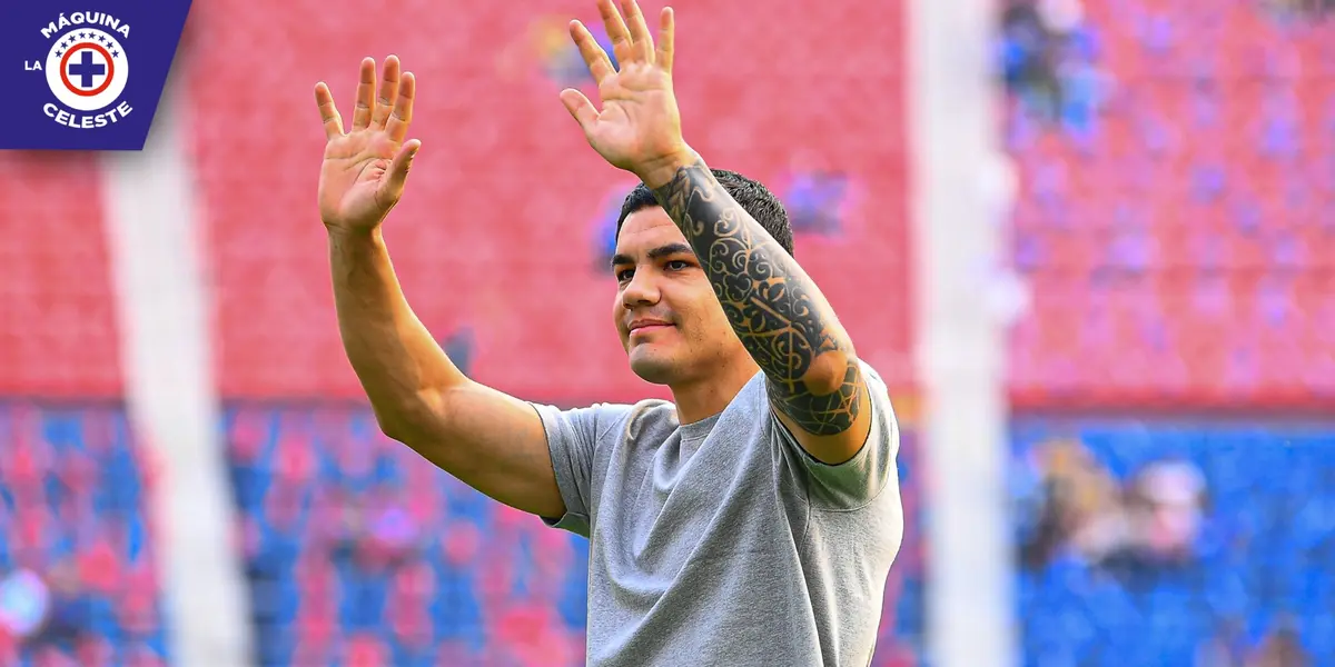 Gabriel Fernández en Cruz Azul (Fuente: MEXSPORT)