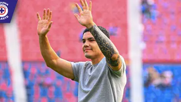 Gabriel Fernández en Cruz Azul (Fuente: MEXSPORT)