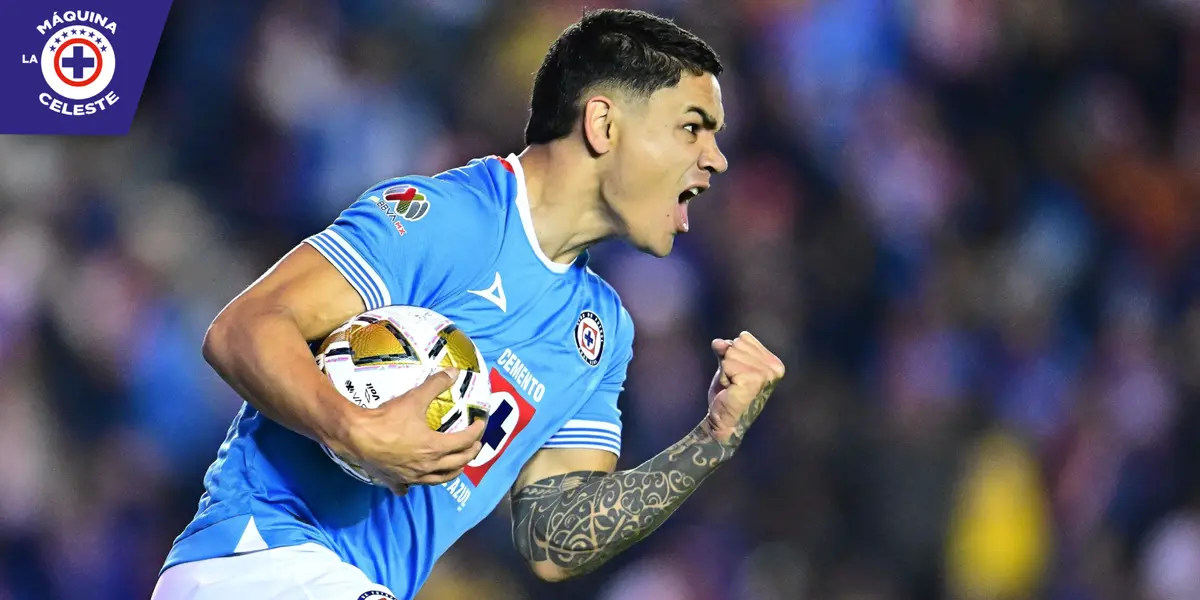 Gabriel Fernández en el Cruz Azul (Fuente: MEXSPORT)