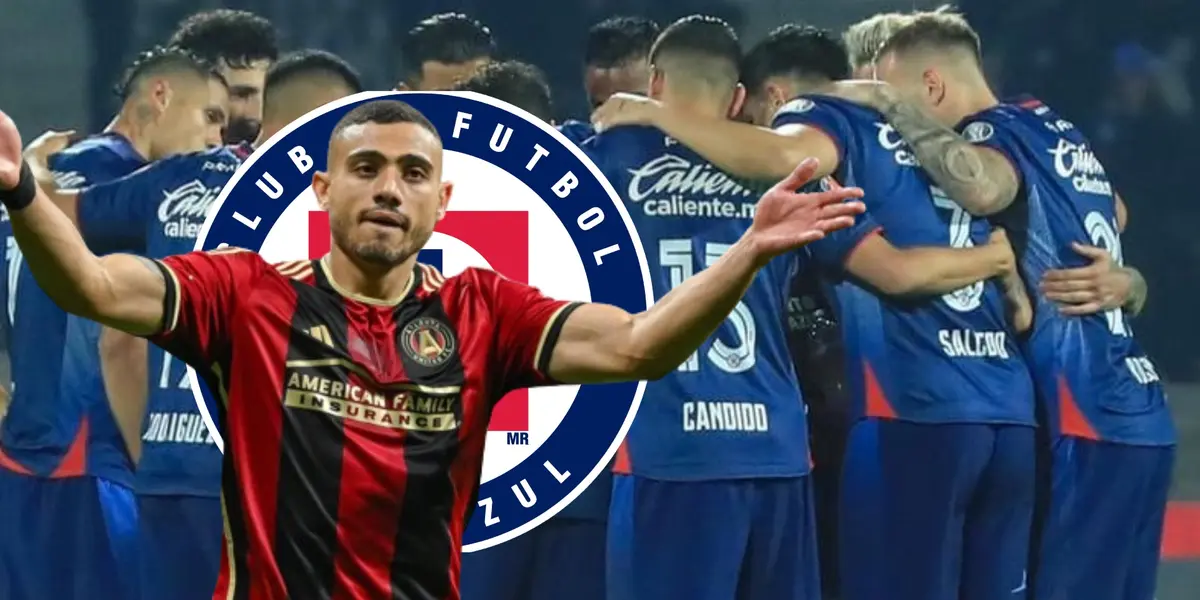 Giakoumakis con el equipo de cruz Azul/La Máquina Celeste