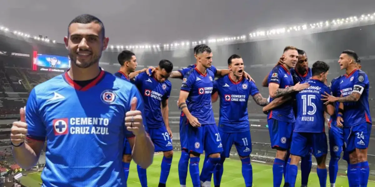 Giakoumakis con el equipo de Cruz Azul/La Máquina Celeste